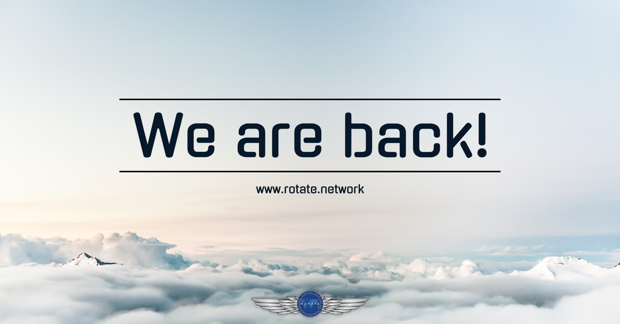 We re. We are back. We're back in Business. We are coming back. Look around обои.